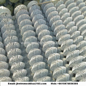 Galvanized And PVC Coated  Chain Link Fence